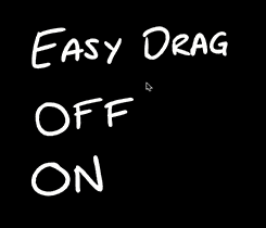 Easy drag - GIF